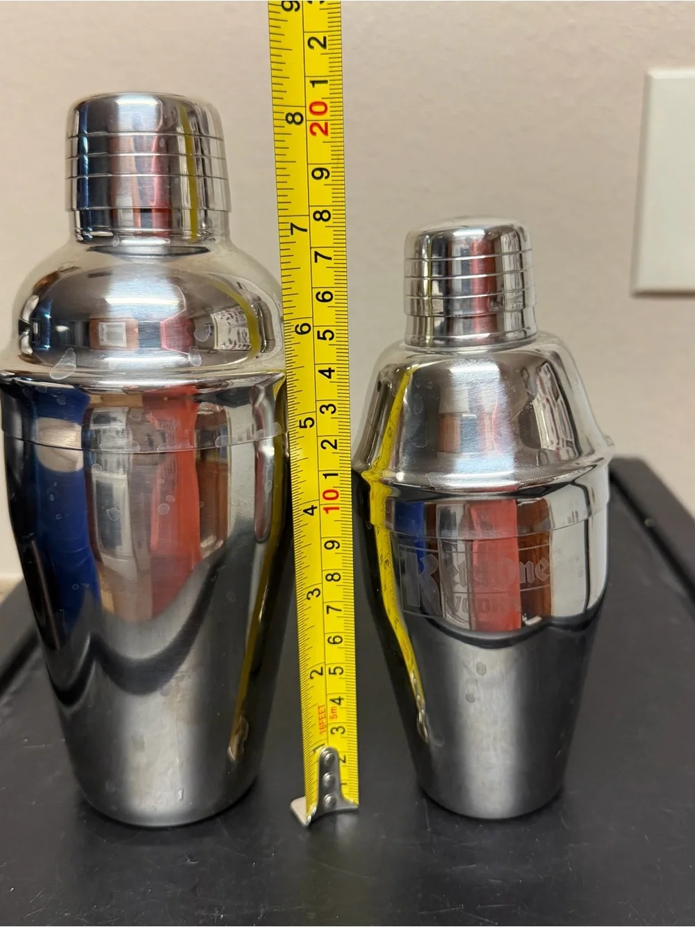Stainless Steel Cocktail Shaker Set - Silver
